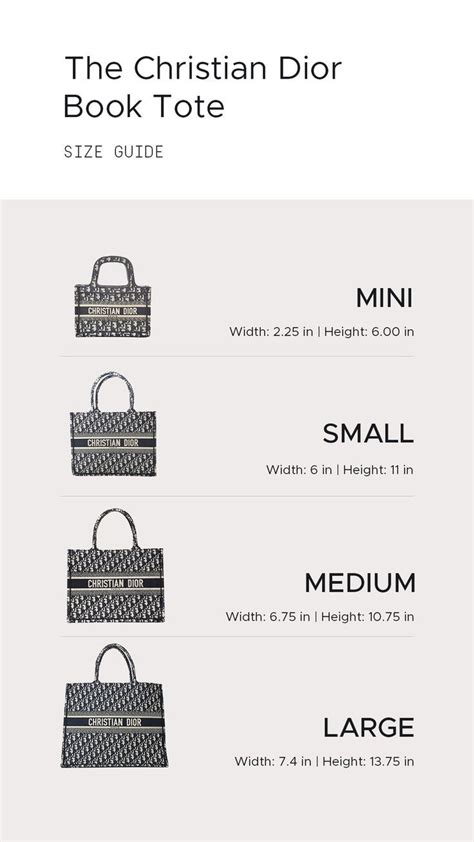 dior tote size comparison|christian dior book tote personalized.